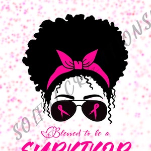 Breast cancer survivor PNG African American