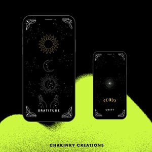 Hand Lettered Gratitude Cellphone Wallpaper - Inspirational Phone Background