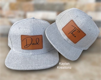 Custom family matching hats/Toddler Child Baby Kids Infant Adult Cap/Flat Bill/Personalized Name/Daddy & Me/Father’s Day Gift/legend legacy