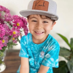 Personalized infant toddler youth hat/baby hat/birthday hat/custom hat/gift for baby/baby shower/first birthday gift/kids name hat/child cap image 2