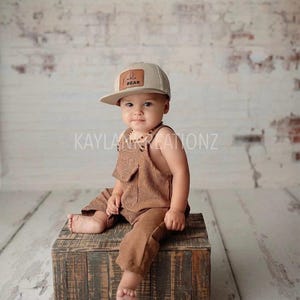 Personalized infant toddler youth hat/baby hat/birthday hat/custom hat/gift for baby/baby shower/first birthday gift/kids name hat/child cap image 4