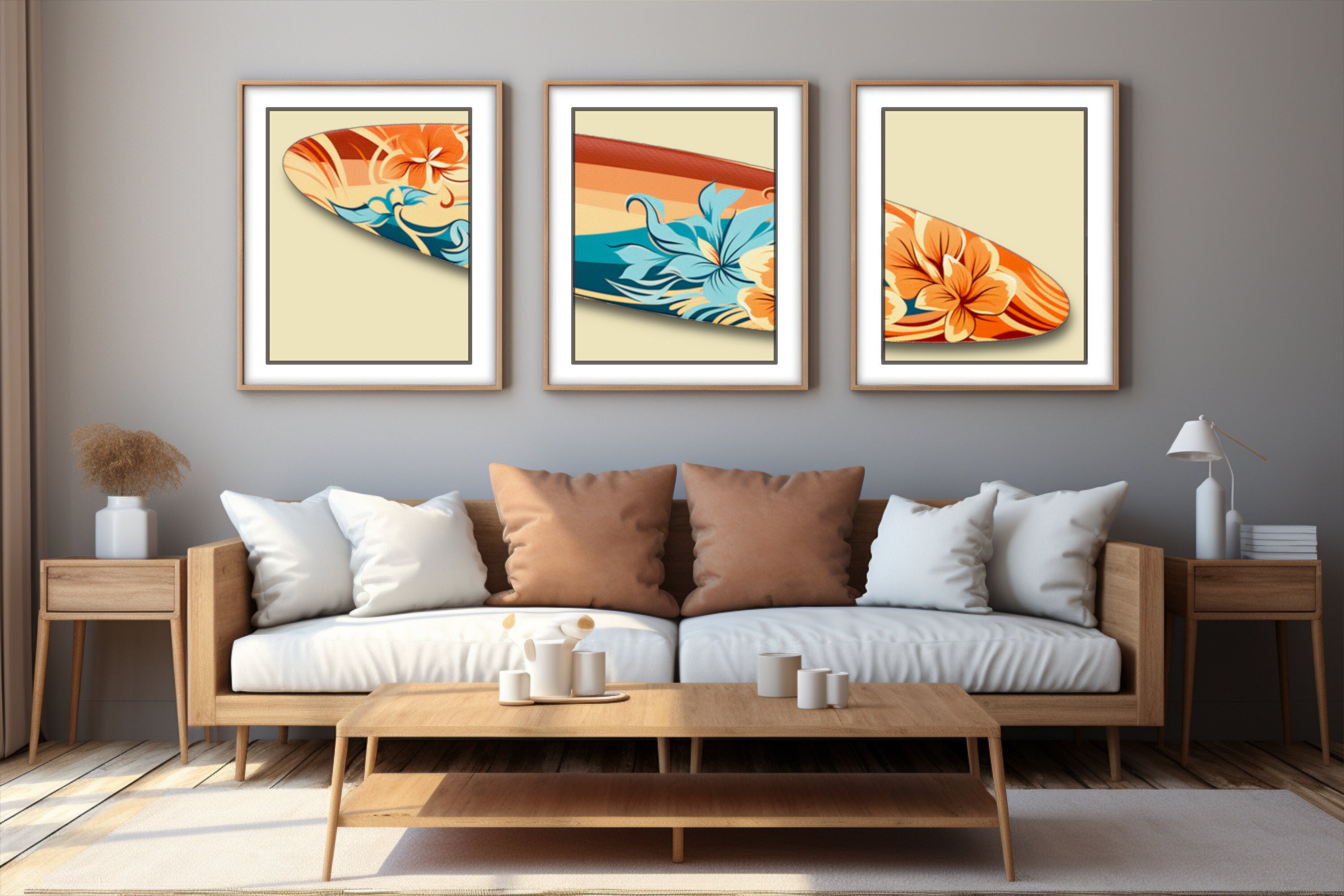 Fluid Movements - Set of 3 - Art Prints or Canvases