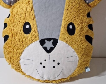 Kuschelkissen Tiger | Tier | Kissen mit Name | Geburt | Geburtstag | Geschenk