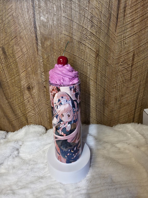 Sakura Miku Tumbler: Pink Cherry Blossom Insulated 20oz