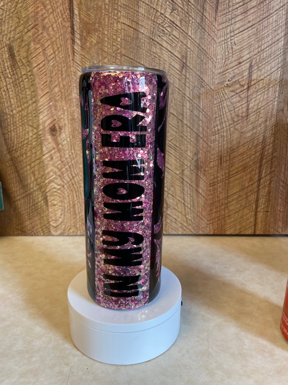 In My Mom Era Peekaboo Glitter/Epoxy tumbler. Free Shipping Mother’s Day gift, Birthday gift, Coffee, Gift for Mom, Sparkle, Valentine’s Day