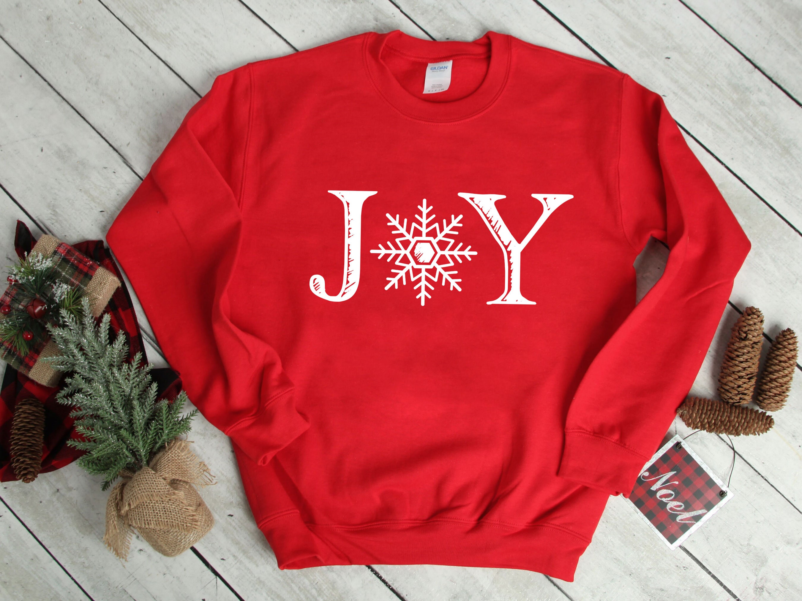 Joy Christmas Sweatshirt Christmas 