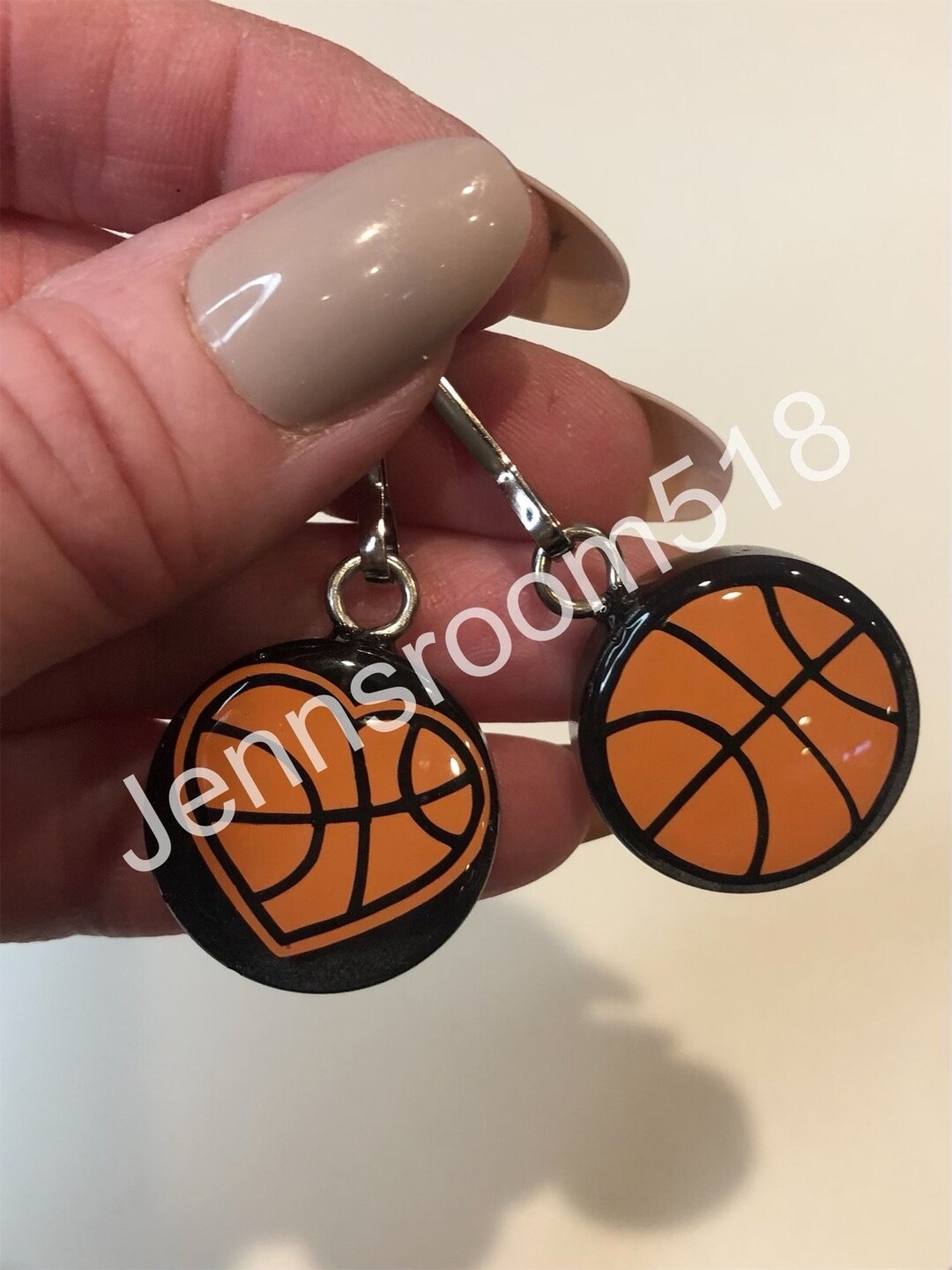 Basketball Zipper Clip Zipper Pull Tag Charm Party Favor Etsy