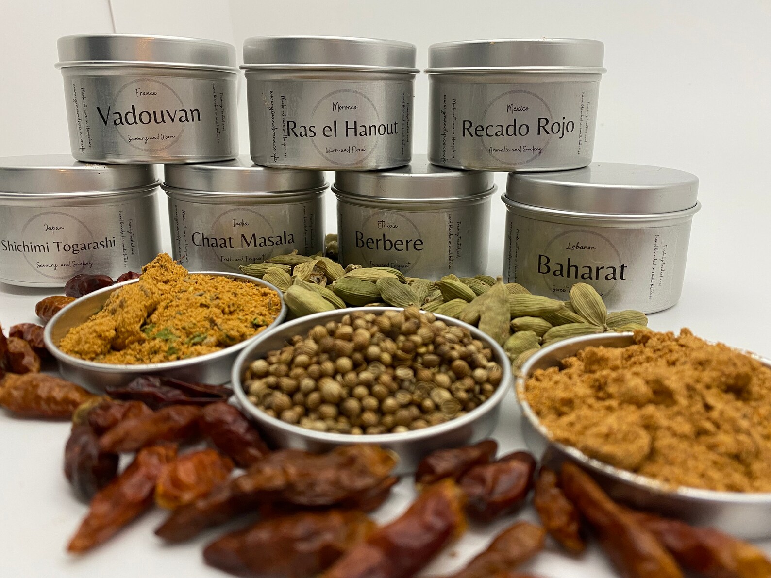 Spice blends. 9 delicious spice mixes from around the world. Etsy