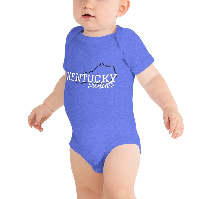 Kentucky Onesie Wildcats Onesie Baby Onesie Sports Team Etsy