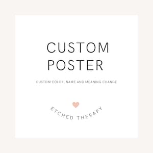 Personalised name poem print art, watercolor custom name print, Nursery Decor, Nursery Prints, Playroom Prints, Kids Prints, Baby Gift