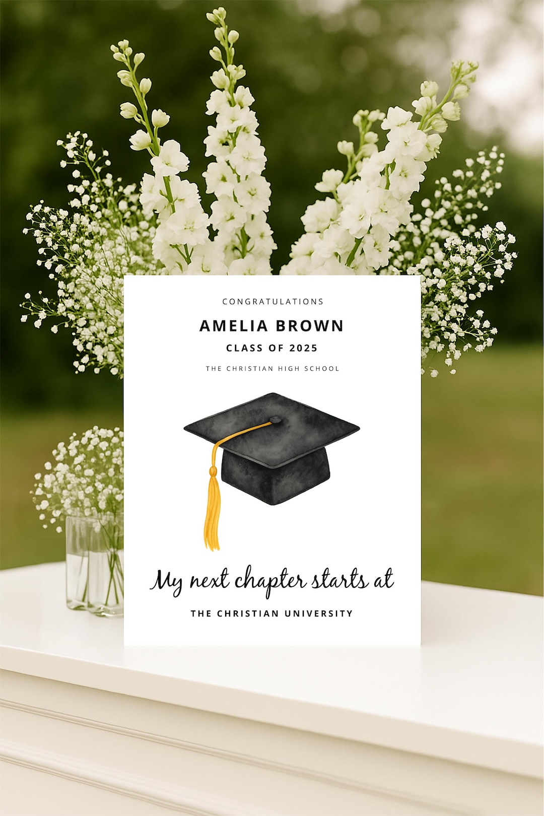 Graduation Next Chapter Sign Template, Graduation the Next Chapter ...