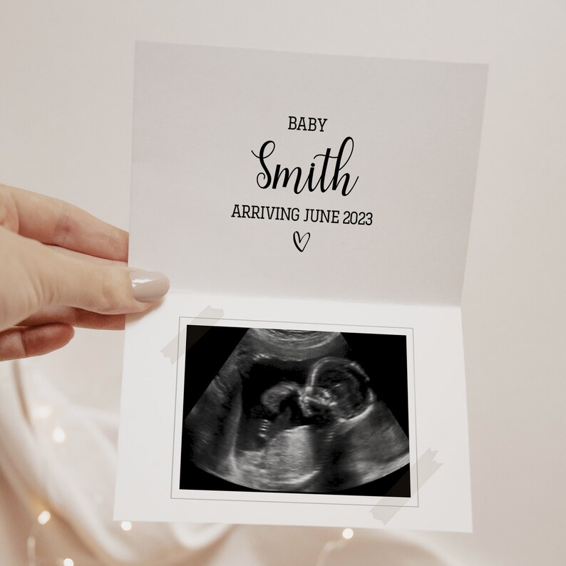 Baby Announcement Card - Left Speechless! You're Pregnant! Pregnancy ...
