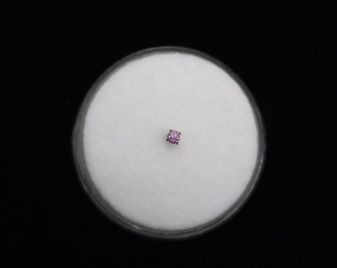 Tourmaline nose stud, 18g, 20g, 22g, surgical steel, Screw, Bone, L-bend, size variations, natural gemstones Gold plating options available