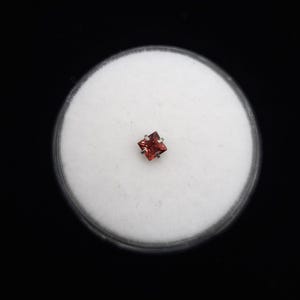 Garnet nose stud, 2-3mm, surgical steel L-bend, bone, and Screw, natural mined garnet stud. red nose stud, nose piercing, steel nose ring