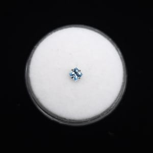 Topaz nose stud, 18g, 20g, 22g, surgical steel, Screw, Bone, L-bend, size variations, natural gemstones, Gold plating options available