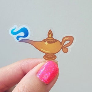 Aladdin Lamp Sticker -  Singapore