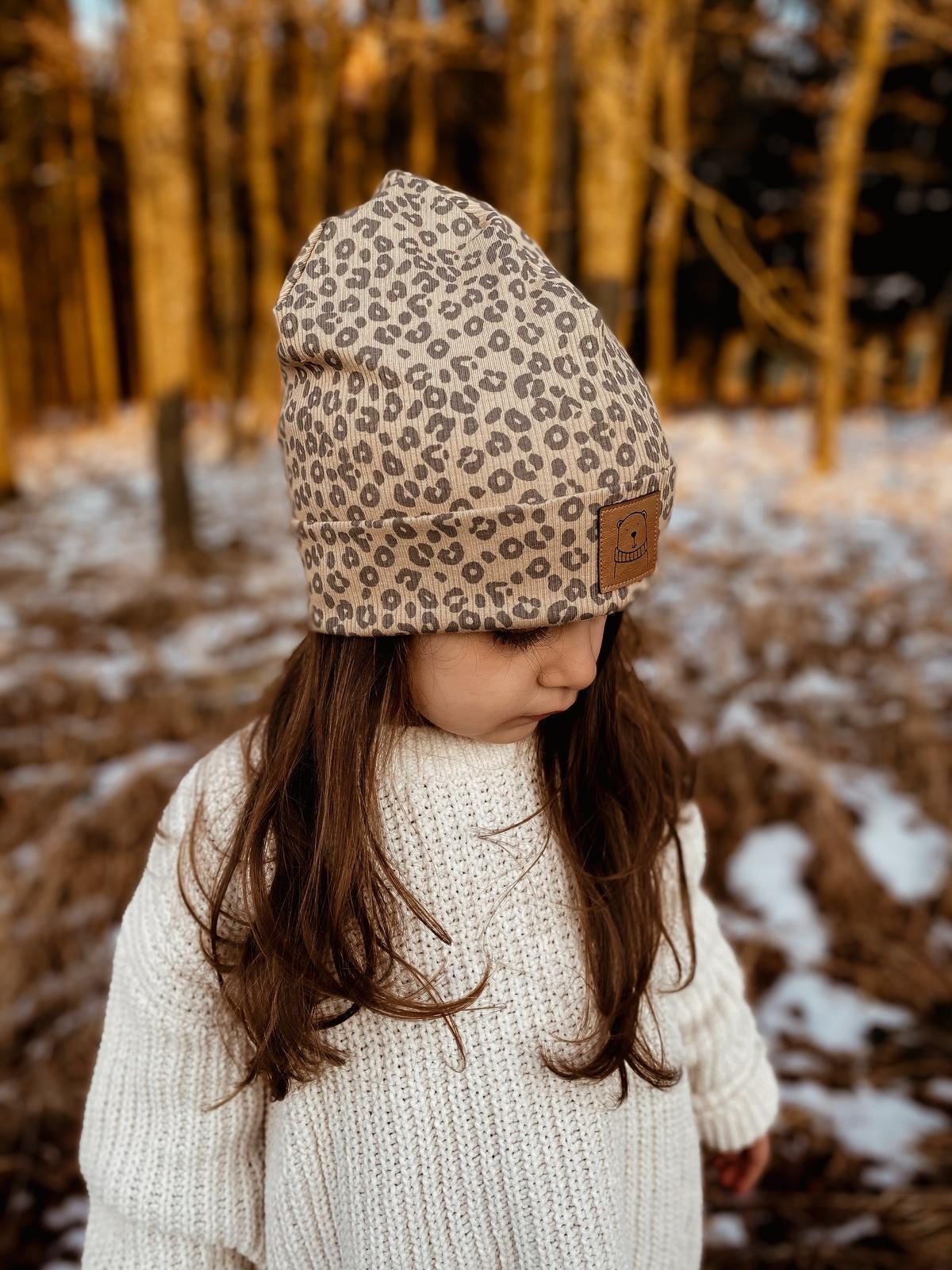 Cappellino Neonato Cotone Autunno/Inverno - Morbido, Doppio Strato, Circonferenza 40-50 Cm, Unisex - Foto 2