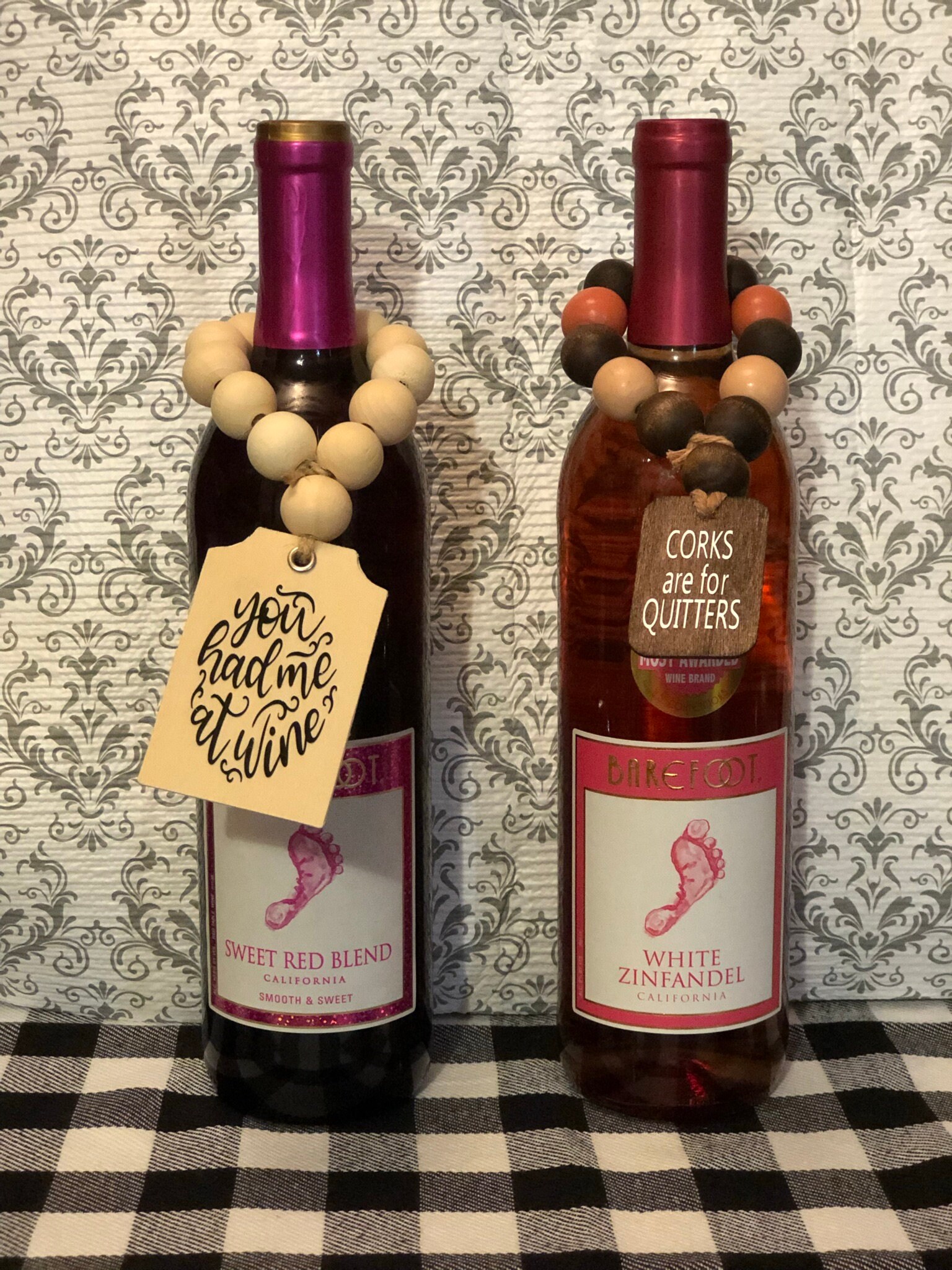 Wine Bottle Garland collection Etsy