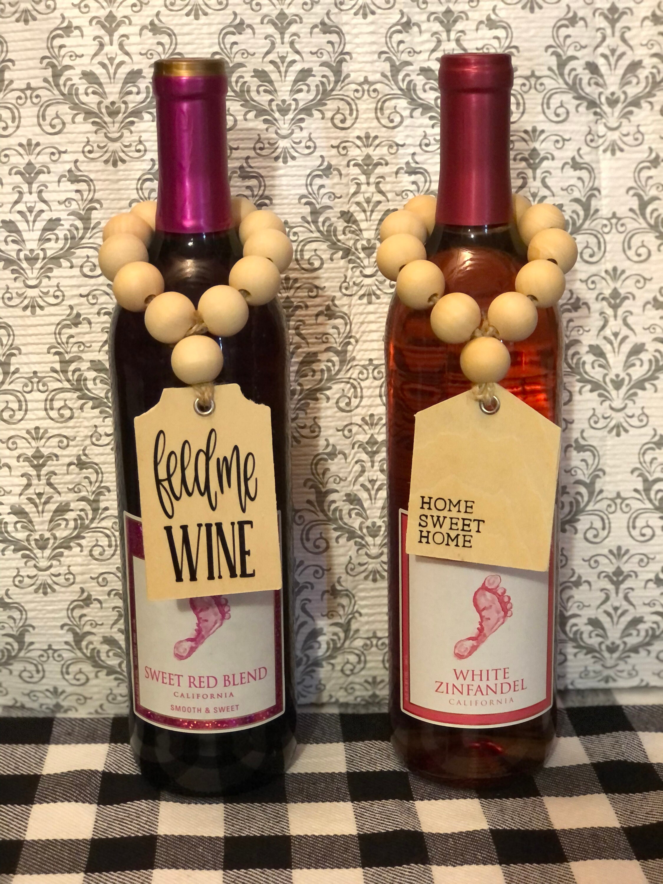 Wine Bottle Garland collection Etsy