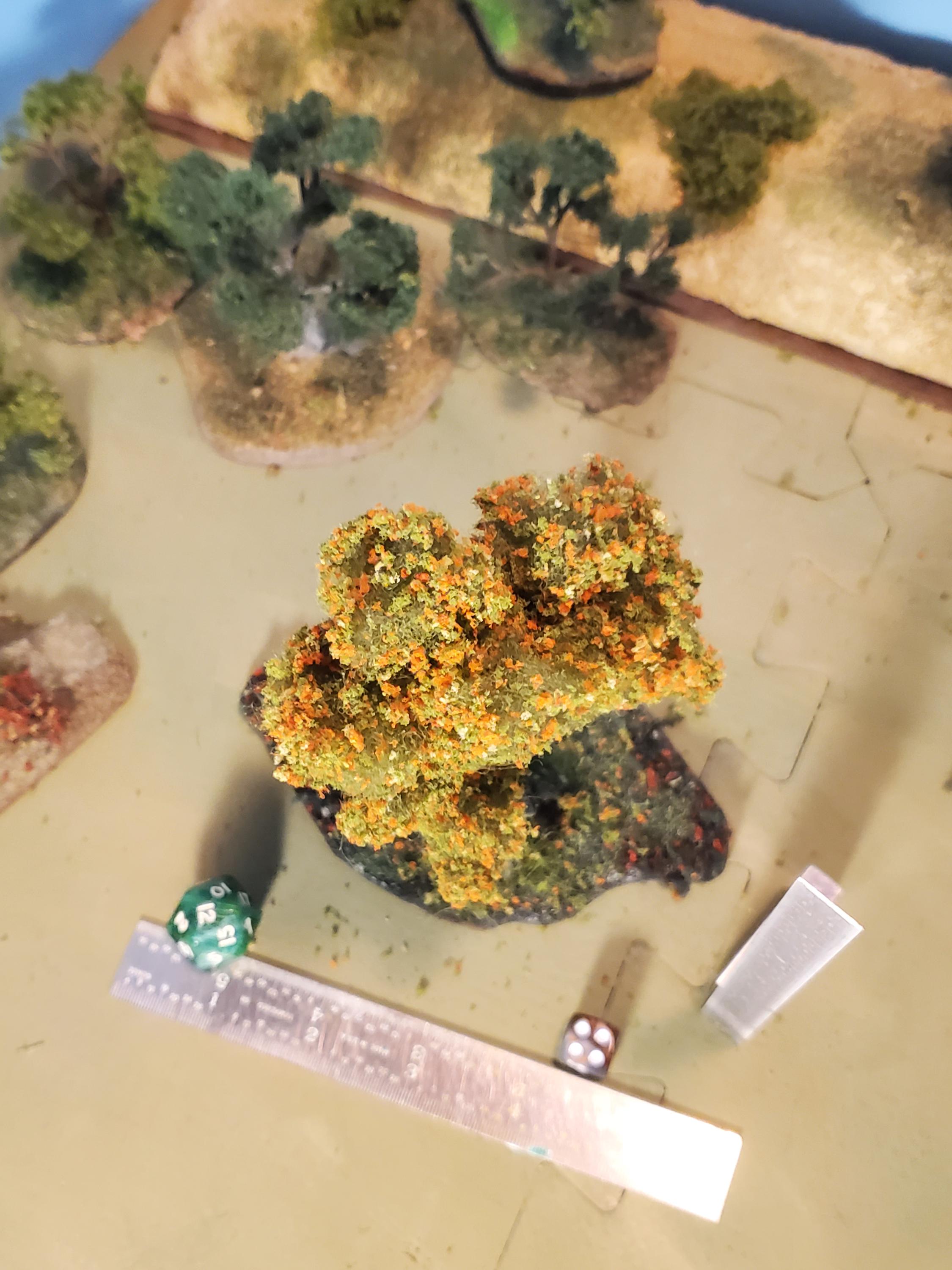 Gaming Terrain, Autumn/elven 6 Inch Tree, Dungeons and Dragons, W ...