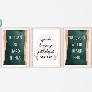 Speech Poster, Speech Room Decor, Speech Printable, Speech Wall Art, Speech Decor, SLP Gift, Speech Gift, Speech Therapy, AAC Decor, Speech