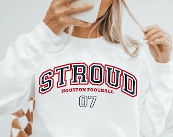 CJ Stroud Sweatshirt, CJ Stroud Shirt, Houston Football Sweatshirt, Texans Football, Texans Football Shirt, Texans Football Sweatshirt