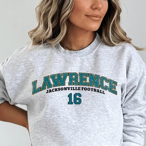 Trevor Lawrence Sweatshirt, Trevor Lawrence Shirt, Miami Voetbal Sweatshirt, Vintage Miami Voetbalshirt, Dolphin Voetbalshirt