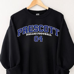 Dak Prescott Sweatshirt, Dak Prescott Shirt, Dallas Football Sweatshirt, Cowboys Sweatshirt, Dallas Football Shirt, Dallas Crewneck