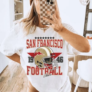 Camisa Comfort Colors Nick Bosa, camiseta de fútbol de San Francisco, camiseta de fútbol Comfort Colors de San Francisco, sudadera con capucha de San Francisco, The Niners