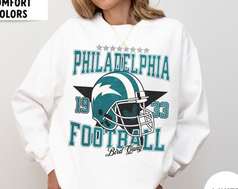 Comfort Colors Philadelphia Football Sweatshirt, Jason Kelce Shirt,Vintage Philadelphia Sweatshirt, Jason Kelce Sweatshirt, Eagle Sweatshirt