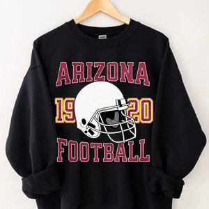 Arizona Football Sweatshirt, Vintage Arizona Football Crewneck, Retro Cardinal Football Shirt, Cardinal Football Gift, Cardinal Sweatshirt
