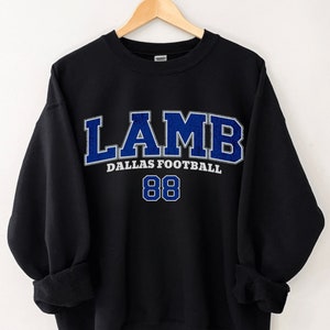 CeeDee Lamb Sweatshirt, CeeDee Lamb Shirt, Dallas Football Sweatshirt, Cowboys Sweatshirt, Dallas Football Shirt, Dallas Crewneck