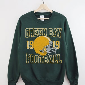 Green Bay Football Sweatshirt, Packers Crewneck, Vintage Style Green Bay Sweatshirt, Green Bay Football Sweater, Packers Sweatshirt