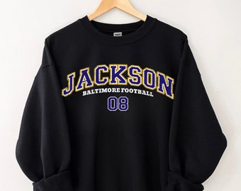 Lamar Jackson Sweatshirt, Baltimore Raven Football Crewneck, Lamar Jackson Shirt, Raven Football Gift, Baltimore Sweatshirt