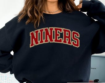 Sudadera de fútbol americano de San Francisco, sudadera de cuello redondo desgastada de San Francisco, camiseta de San Francisco, Niner, camiseta de Nick Bosa, camiseta de Purdy