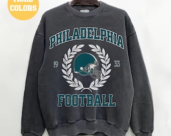 Comfort Colors Philadelphia Football Sweatshirt, Jason Kelce Shirt,Vintage Philadelphia Sweatshirt, Jason Kelce Sweatshirt, Eagle Sweatshirt