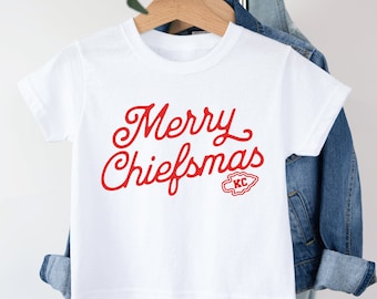Baby Kansas City Football Bodysuit, Kids Christmas Kansas City Football, Toddler Kansas City Shirt, Toddler Kansas City Football Shirt
