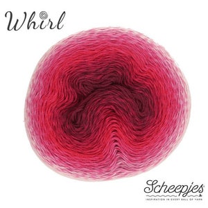 Scheepjes whirl 555 Forbidden Fuchsia