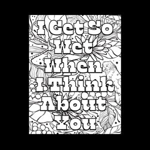 10 Naughty Adult Coloring Pages - Etsy
