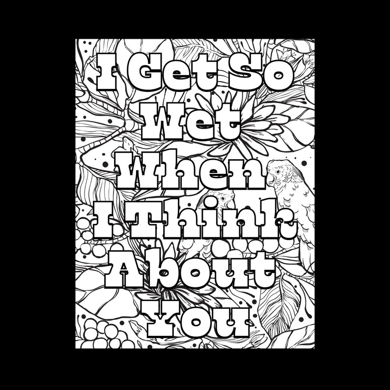 10 Naughty Adult Coloring Pages - Etsy