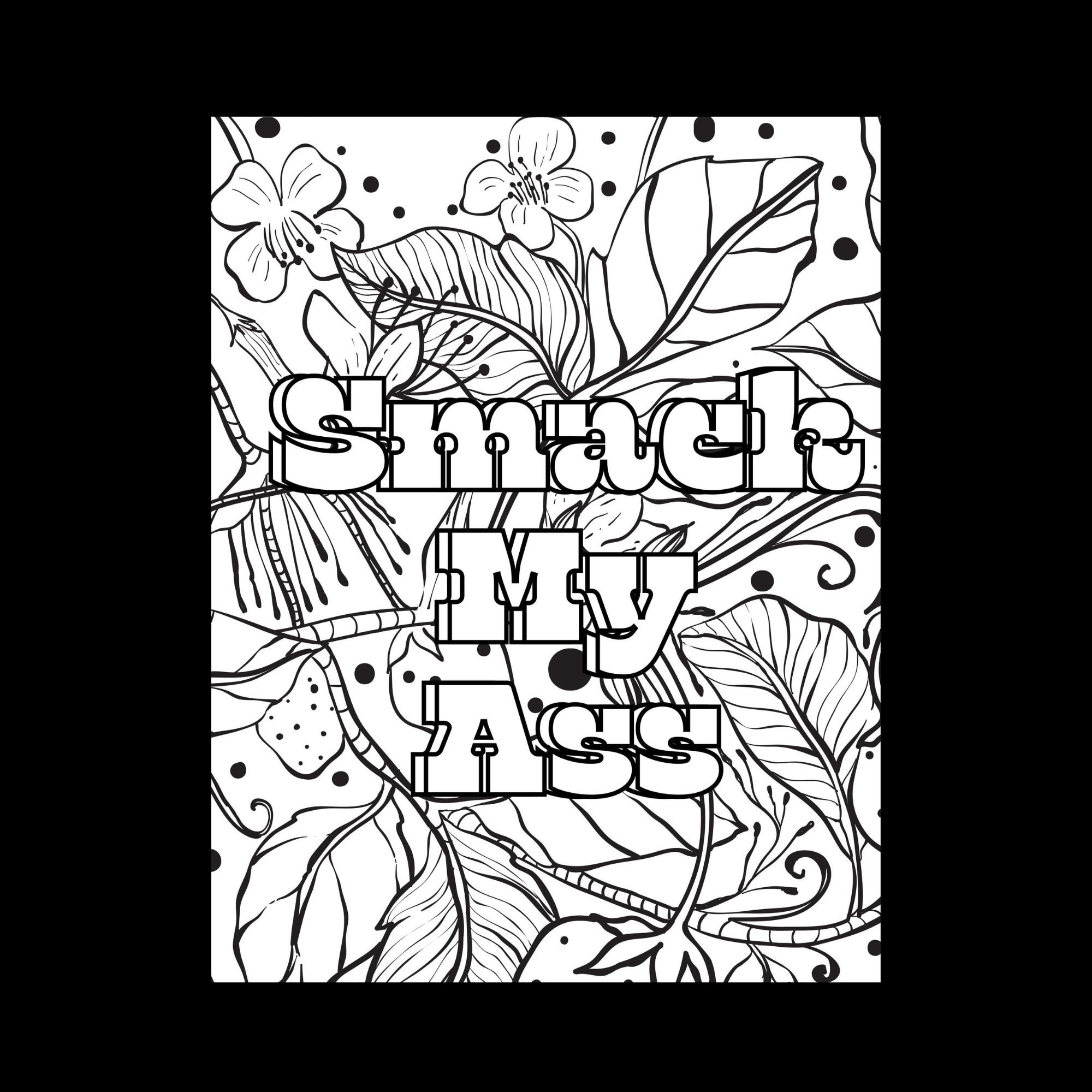 10 Naughty Adult Coloring Pages - Etsy