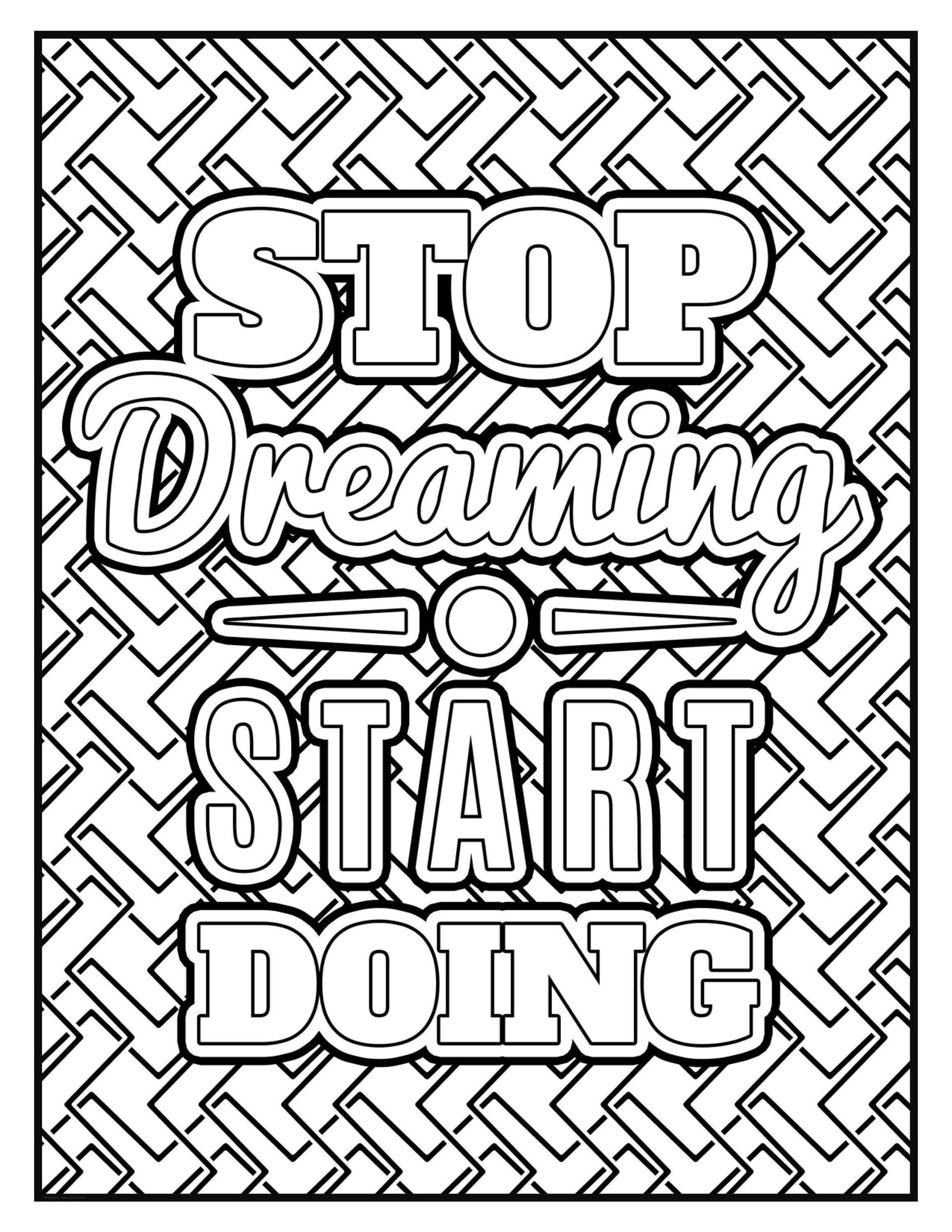 10 Fun Coloring Pages for Adults to Print / Digital/ Mandala, Pattern ...