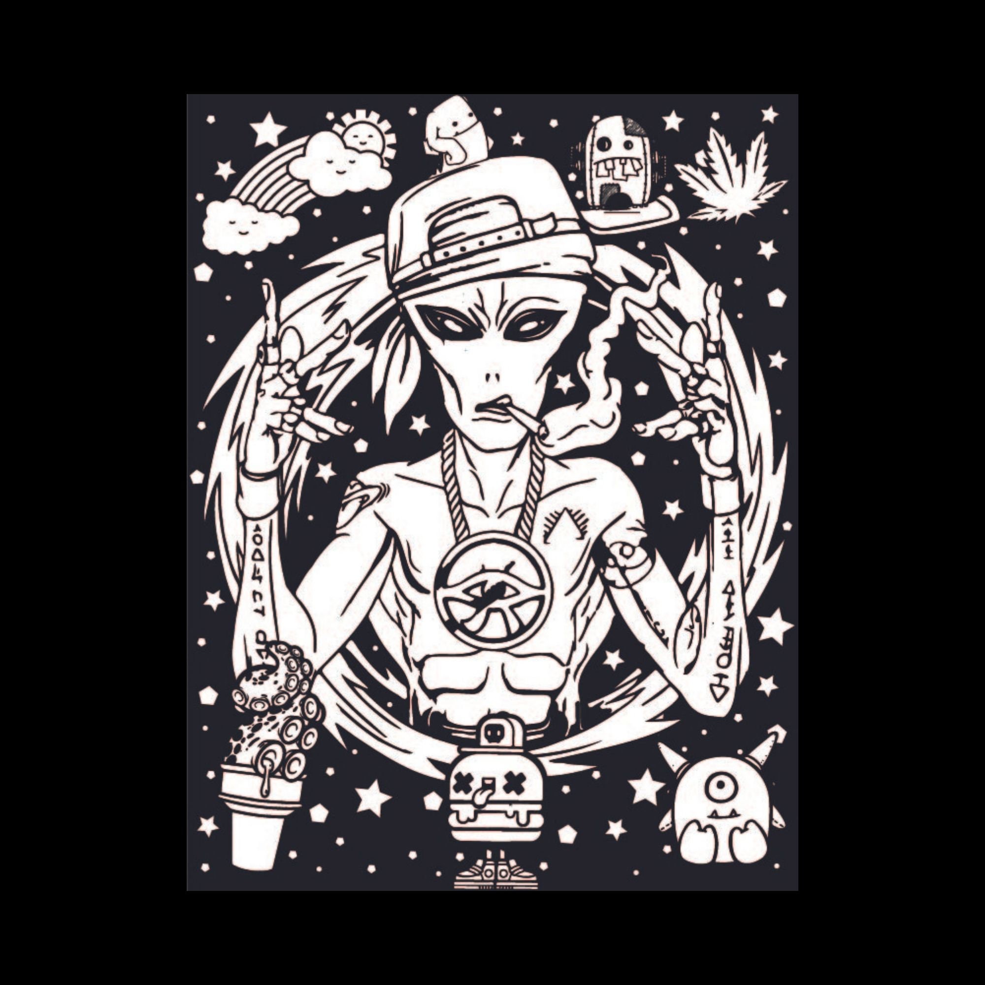 10 trippy coloring pages etsy
