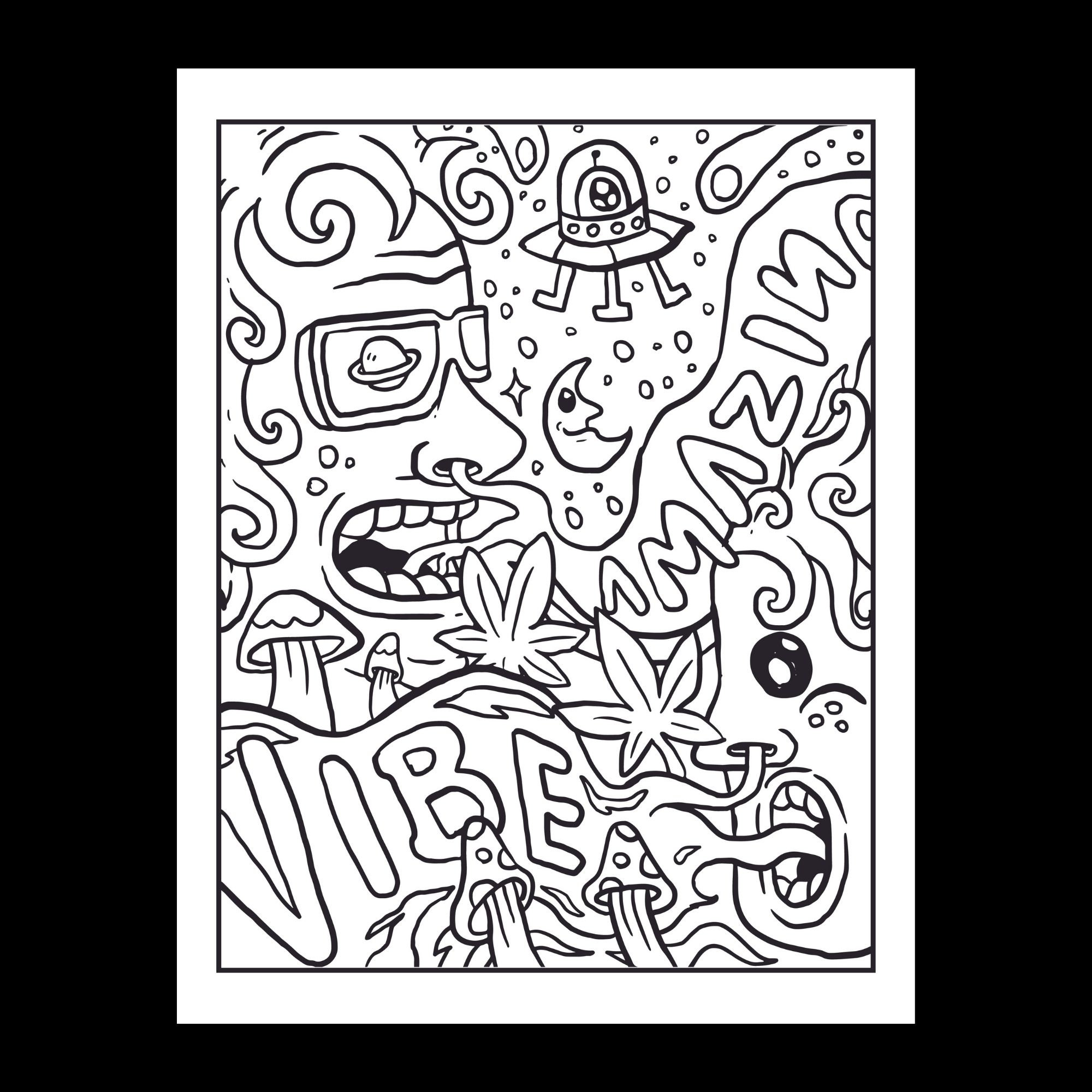 10 Dope Coloring Pages for Adults - Il Fullxfull.3637577222 7jef 