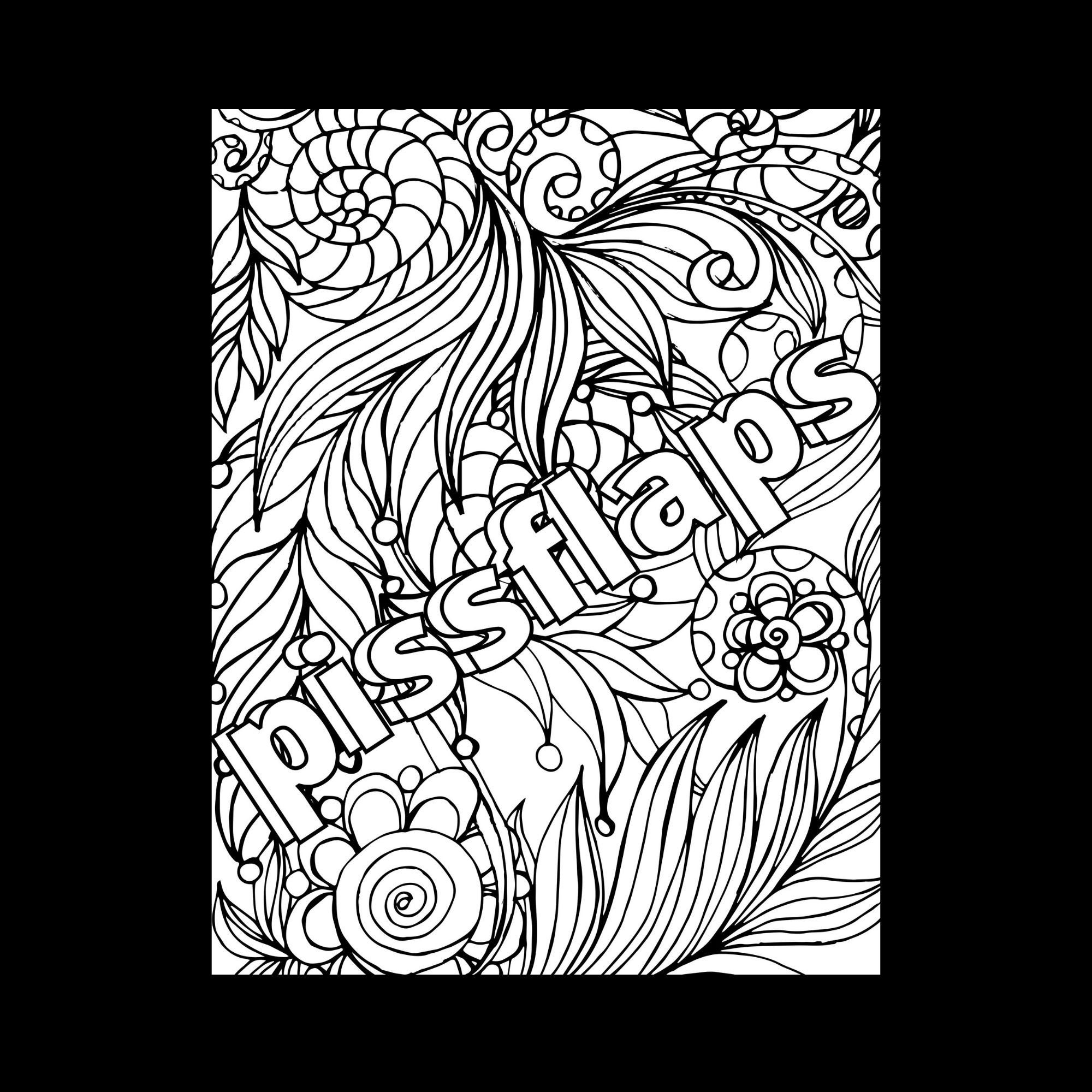 10 Printable Adult Coloring Pages for Destressing Etsy