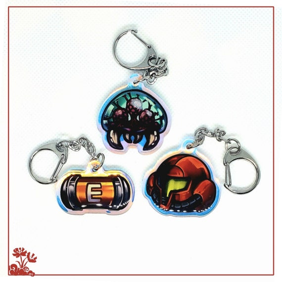 Metroid Keychain - Etsy