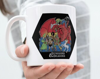 Nerd Life, Dungeons and Dragons Ceramic Mug