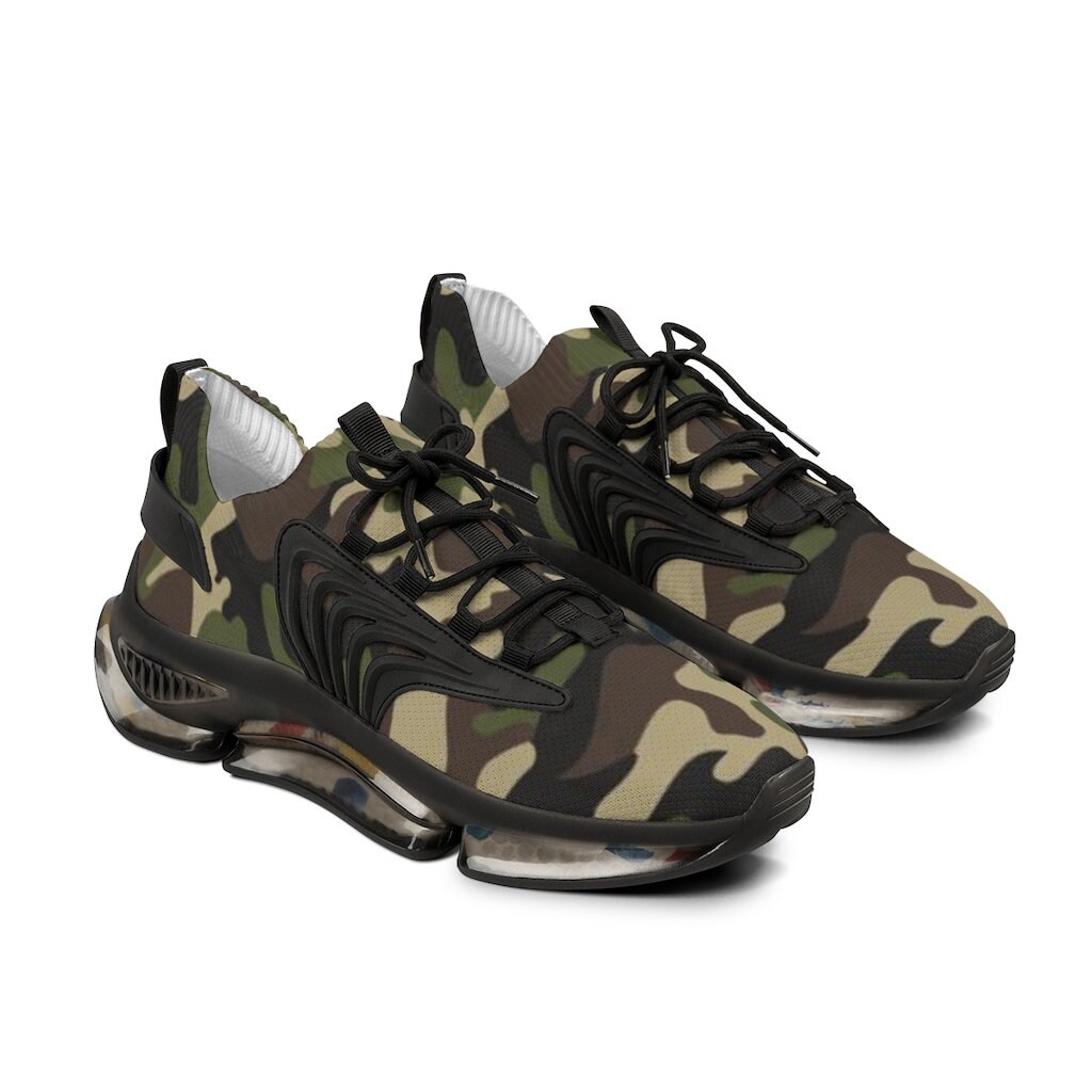 Camouflage Sneakers - Etsy