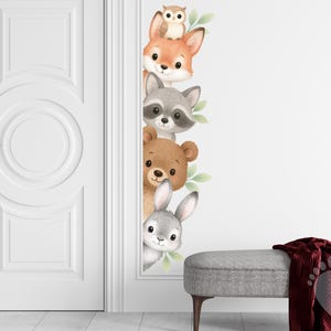 Woodland Animal Wall Decals: Nursery & Kids Room Decor