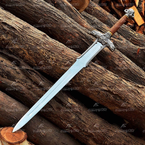 Handmade Conan the barbarian Replica sword Viking Sword Gift for groomsmen Gift for Him Best Birthday & Anniversary Gift Christmas Gift